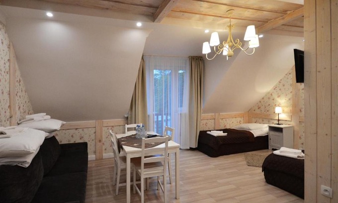 Wydminy House | Discover Okrągłe Resort SKI & SAFARI with Oceanfront Views