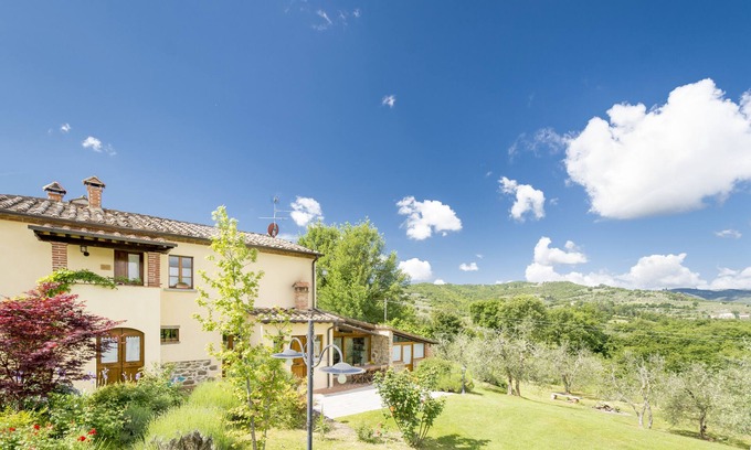 Monte San Savino Other | Idyllic Farmhouse Retreat with Pool and Olive Grove Views