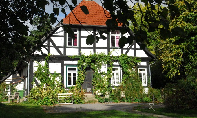Bad Essen House | Historic Old Forester's House at Ippenburg Castle Awaits