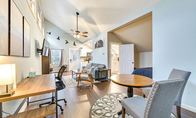 Old Forge Apartment | Old Forge Studio: Perfect Getaway Near Lakes and Trails