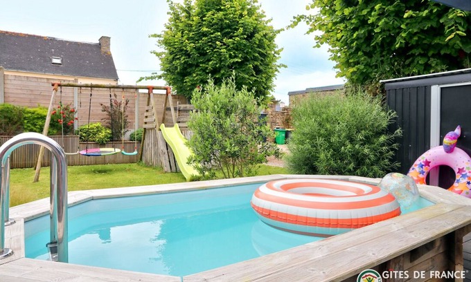 Saint-Renan House | Renovated Old Manor with Pool & Family-Friendly Amenities