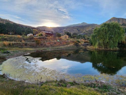 Clarens Cabin | Pet-Friendly Retreat at Old Mill Drift Guest Farm