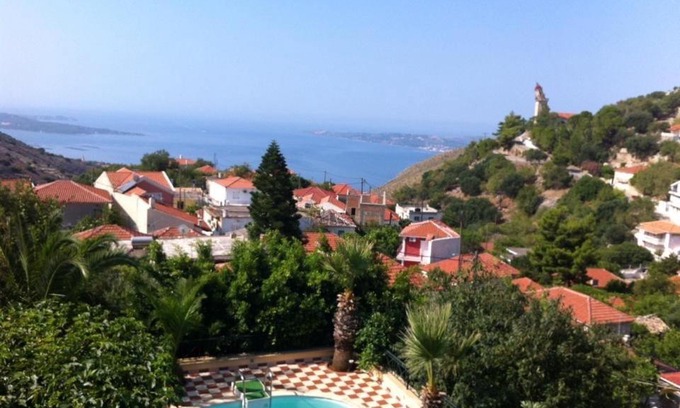 Argostoli Villa | Relaxing Oceanfront Retreat at Old Olive House