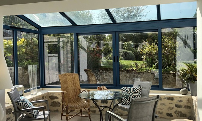 Agon-Coutainville House | Beautiful Restored Home with Garden near Racecourse