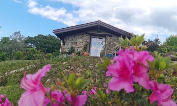 Ainhoa House | Charming Old Restored Sheepfold in Ainhoa with Ocean View