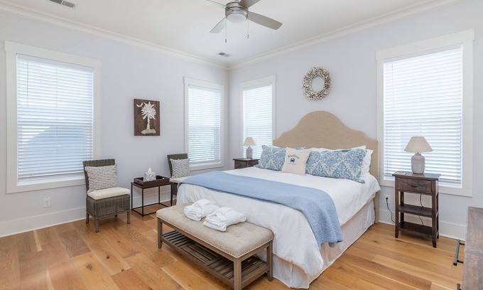 Olde Town House | Prime Location Stay in Historic Bluffton with Golf Cart