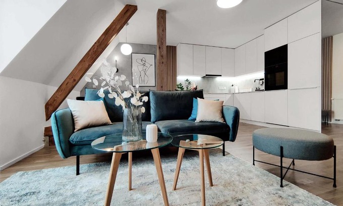 Liberec Apartment | Discover Old Town Museum Apartment with Oceanfront Views