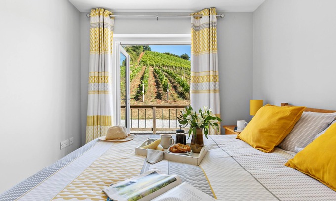 Teignmouth Cabin | Explore Old Walls Vineyard: Family-Friendly with Dining Options