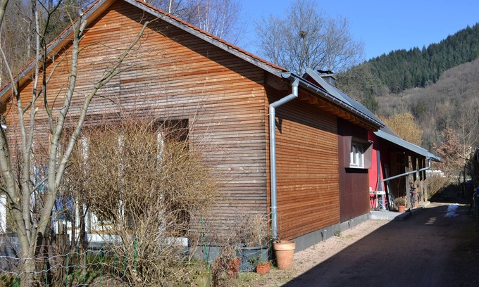 Hausen im Wiesental House | Modern Extension of Historic Wash House with Pet-Friendly Amenities