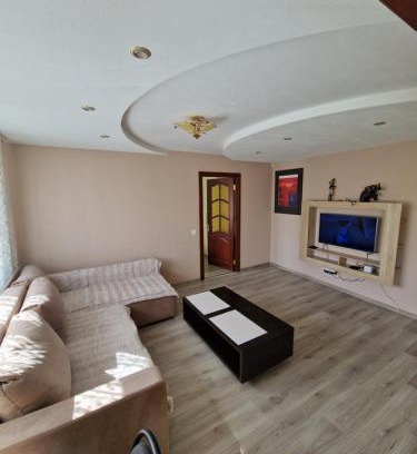 Daugavpils Apartment | Family-Friendly Stay at Olimp: Rated 8.7/10 by Guests