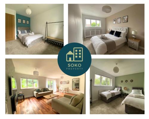Milton Keynes House | Child-Friendly Olive View: Guest Rated 10/10 Experience