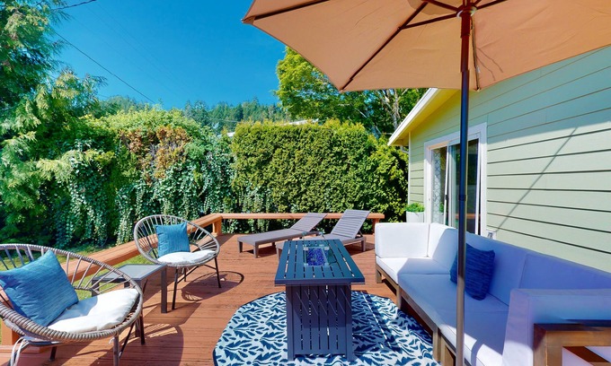 Lilliwaup House | Idyllic Olympic Peninsula Retreat with Private Patio & Spa