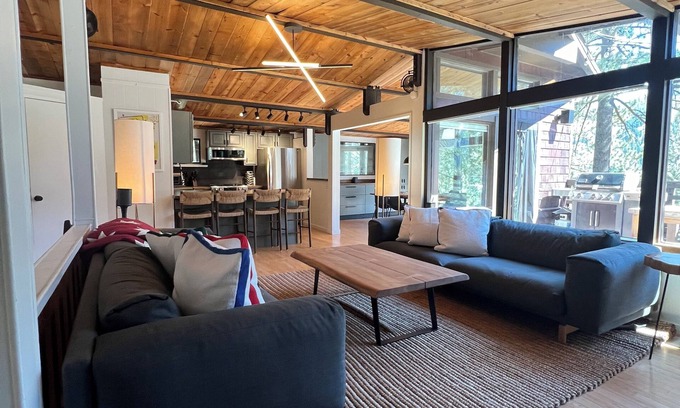 Olympic Valley House | Olympic Valley House with Palisades Tahoe Views
