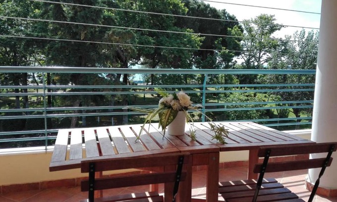 Katerini Apartment | Oceanfront OlympuSea Lofts with Perfect 10 Review Score