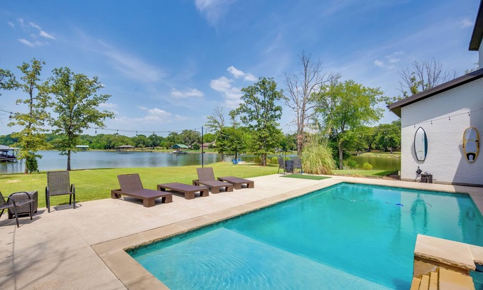 Malakoff House | Elegant Home on Cedar Creek Reservoir with Pool & Spa