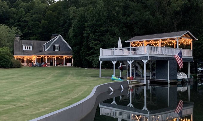 Wiley House | Experience Lake Burton: House with Boat Dock & Scenic Views