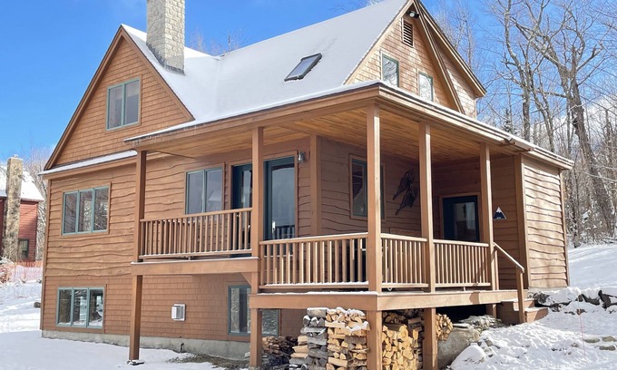 Carrabassett Valley House | Unforgettable Mountain Home with Ski-In Access & Pool
