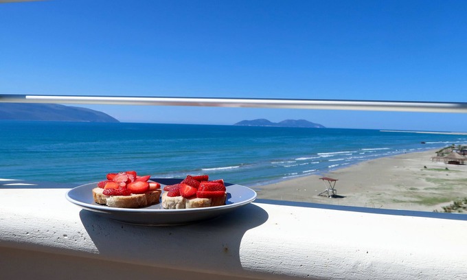 Vlore Apartment | Ocean View Apartment Steps from the Beach - Guest Rated 10/10
