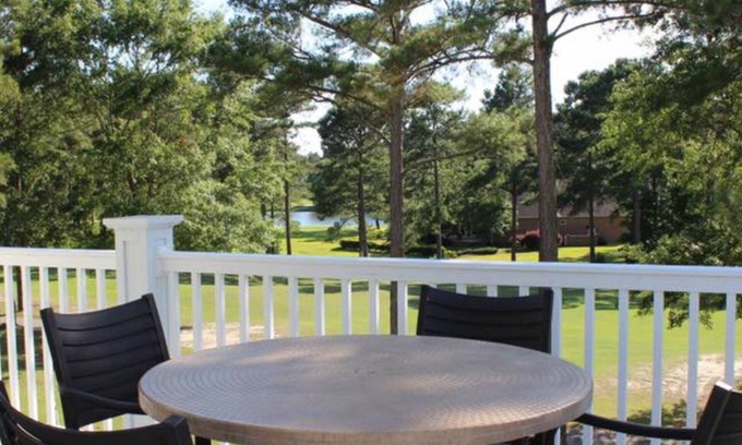 Calabash Condo | Golf Course Retreat with Pool Access, Near Sunset Beach