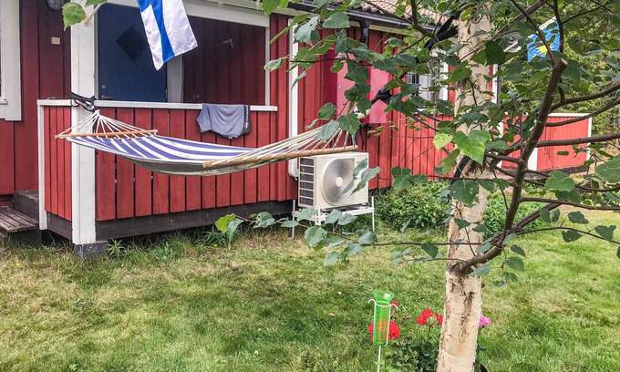 Solleron House | On the island of Sollerön in beautiful Lake Siljan, this practical vacation home welcomes you.