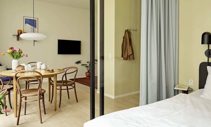 Copenhagen City Centre Apartment | Family-Friendly One Bedroom Apartment with Kitchen & Breakfast