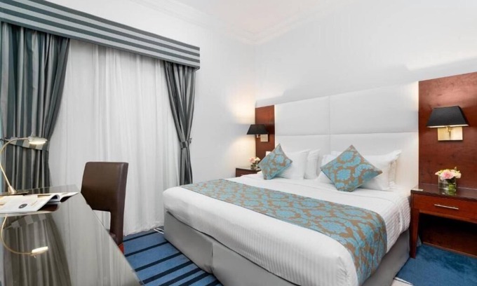 Al Nahda Apartment | Modern One Bedroom Apartment Steps from Sahara Center