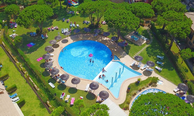Santa Eulalia Apartment | Elegant One Bedroom Apt Steps from the Beach with Pools