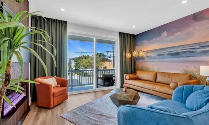 Seaside Heights House | Beachside Retreat with Gas Fire Pit and Pool Access