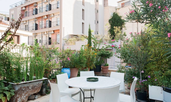 Psirri House | Unique Apartments with Rooftop Oasis and Top Ratings
