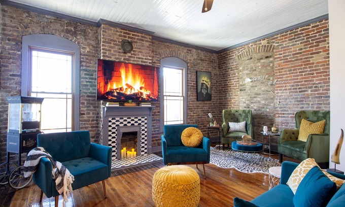 Five Points South Condo | Unique Historic Loft in Heart of BHM - Rated 9.8/10!
