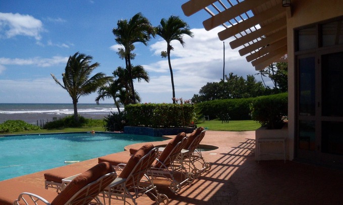 Kekaha House | Exclusive Private Beachfront Estate with Oceanfront Pool