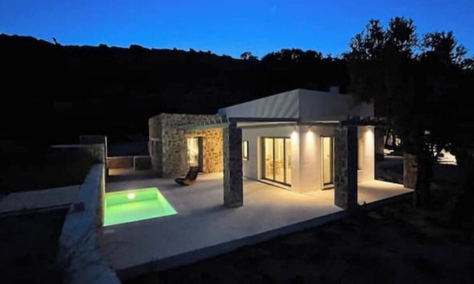 Skiros House | One property, 3 cottages with plunge pools, 6 bedrooms, set in an olive grove