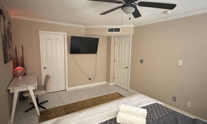 Biggs Field House | One room master bedroom with own Private lock