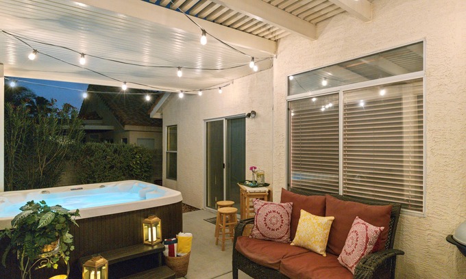 Las Vegas House | Charming Desert Oasis with Spa, Pool Table & Pet-Friendly Stay