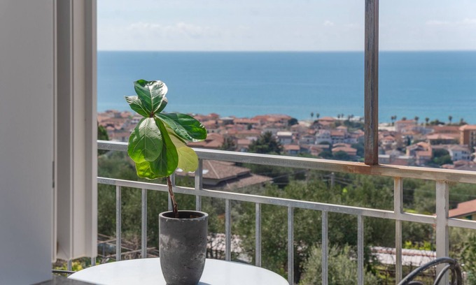 Ascea Apartment | Modern Loft Suite with Panoramic Views and Family Amenities