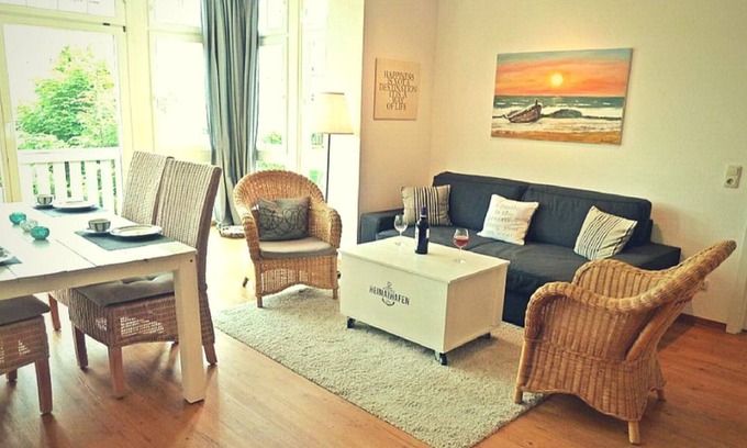 Ostseebad Kuhlungsborn Apartment | Relaxing Beach Loft with Large Winter Garden & Pool