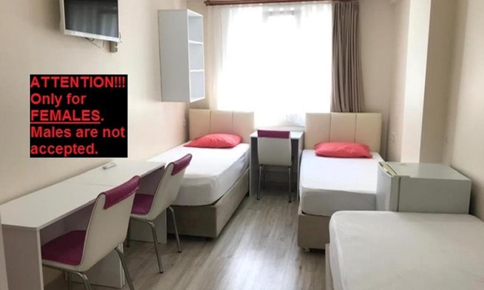 Bakırkoy Hotel | Budget-Friendly Bakirkoy Ladies Dormitory with Kitchen Access
