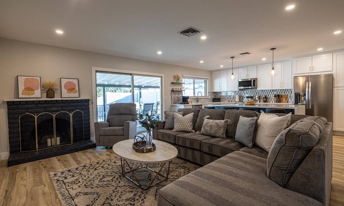Mesa House | Inviting Open Floor Mesa Gable Home with Heated Pool