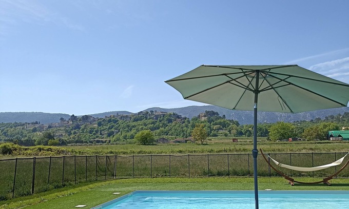 Menerbes Villa | Stunning 180° Views in Ménerbes with Pool and Spa