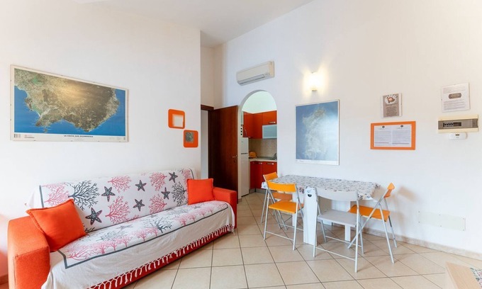 Domus de Maria Apartment | Orange House: Top-Rated Escape Near Chia with Spa & More
