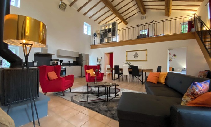 Ribaute-les-Tavernes Apartment | Orangerie de Cardet - Gîte "Le Mûrier"