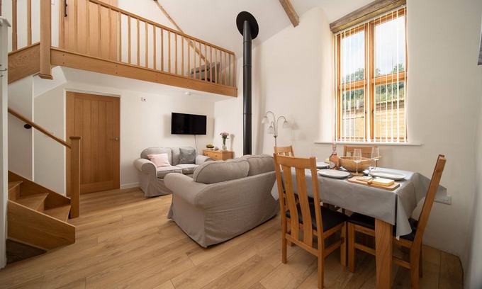 Stoke Rivers Cottage | Orchard View: Accessible Barn Conversion with Great Amenities