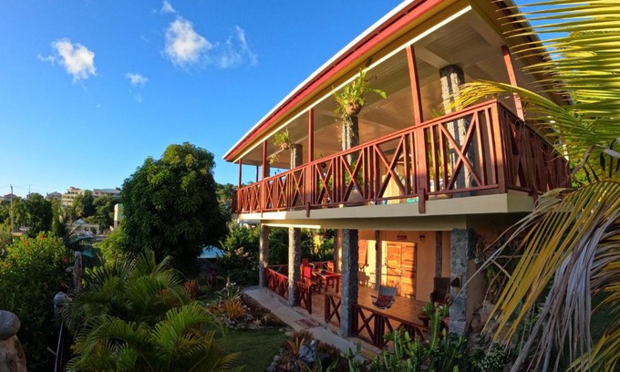 Tanetane Apartment | Relax at Mabrika Resort Dominica with Oceanfront Pool Views