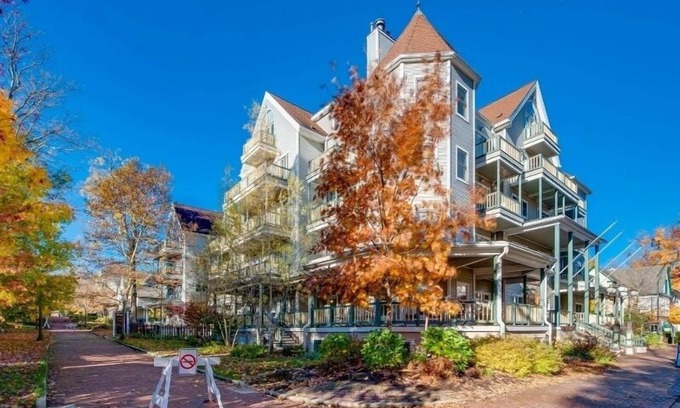 Chautauqua Condo | Originally built in Chautauqua Institution in 1890, the original St. Elmo Hotel building was torn down and rebuilt as a residential condominium. It now offers the convenience of an elevator