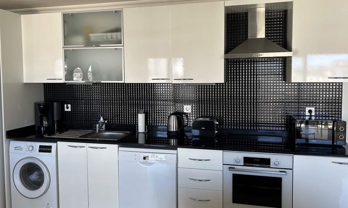 Avsallar Apartment | Orion Resort Residence Penthouse with Ocean View & Spa