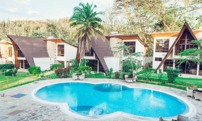 Naivasha Villa | Indulge at OSOTUA Luxury Resort: Pool, Dining & Family Fun