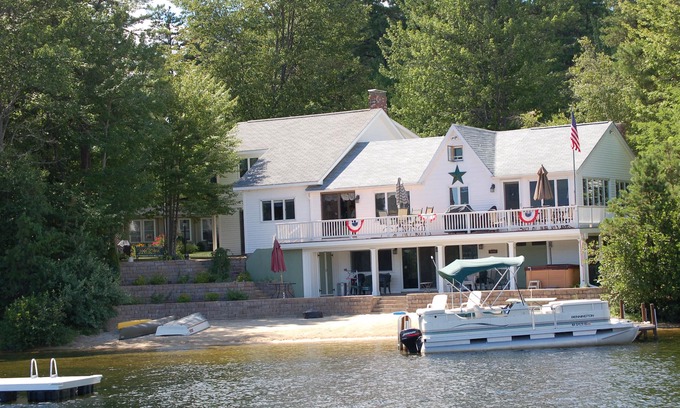 The Bays Cabin | Ossipee Lake Front: Beautiful Views & Private Sandy Beach
