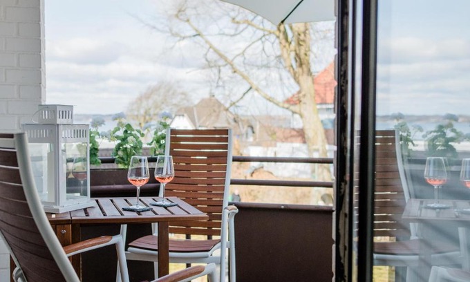 Gluecksburg Apartment | Oceanview Escape at Ostseeblick - 4-Star Stay Awaits!