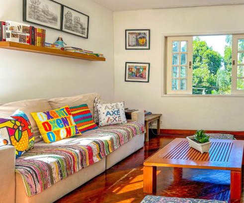 Sao Conrado House | Inviting Home with Complete Leisure in Sao Conrado, RJ