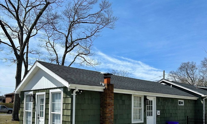 East Patchogue Apartment | Oceanfront Escape: Otis by the Beach with Living Room Retreat